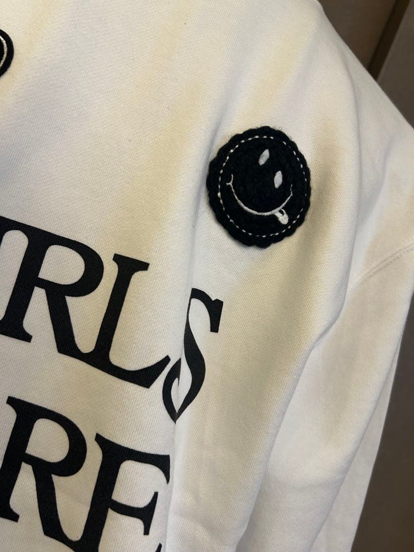 未使用級✨STUD MUFFIN ロゴ　トレーナー　ホワイト　M