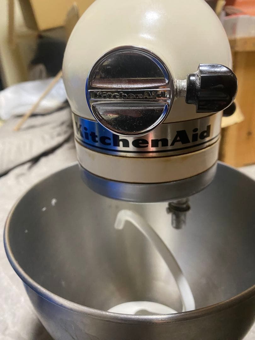 KitchenAid スタンドミキサー クリーム色