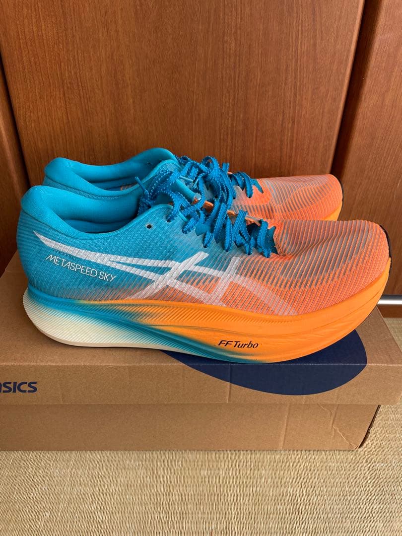 新品未使用　ASICS メタスピードスカイプラス　27cm