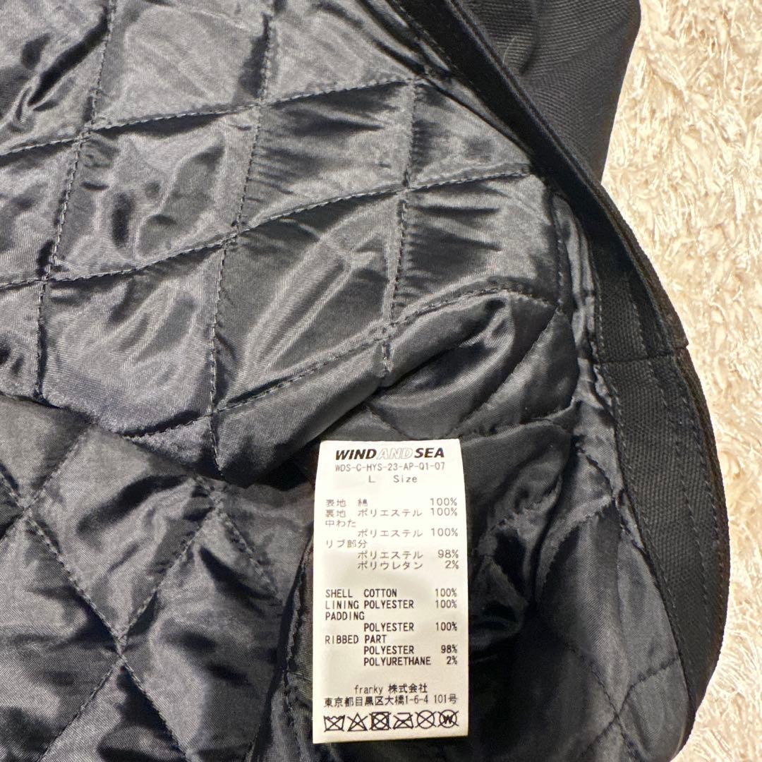 HYS SEA ブラック ジッパーベスト