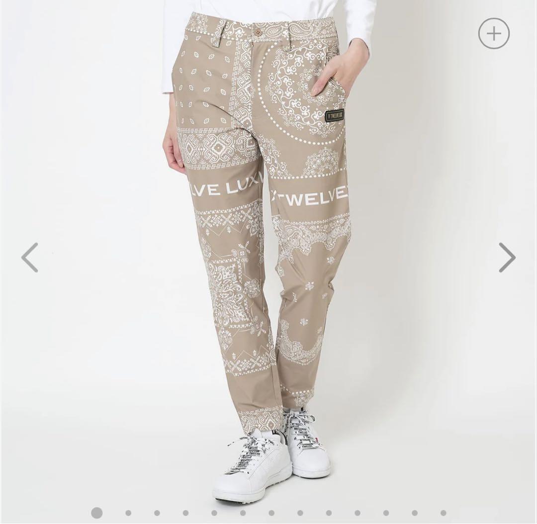 【新品タグ付き】V12 レディースV バンダナ柄パンツ