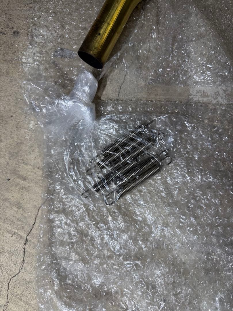 番長 真鍮マフラー ゼファー Z400FX 4-2-1 421 ワルツ機械