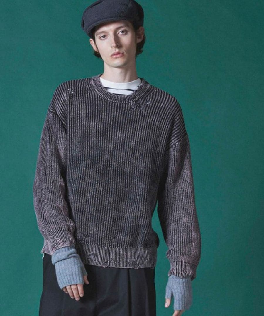 トップス MAISON SPECIAL /  Wash Damaged Knit