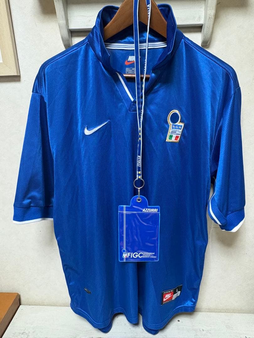 イタリア代表 ユニホーム Nike Ｌサイズ&カードホルダー付き　未使用