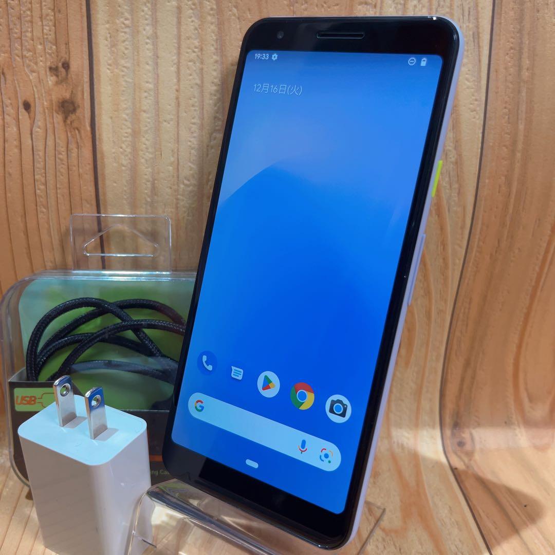 SIMフリー 本体 Google pixel 3a 64 GB 067 パープル