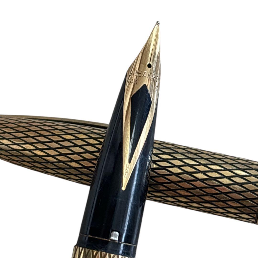 PARKER 75 シズレ & SHEAFFER 万年筆 14Kペン先 セット