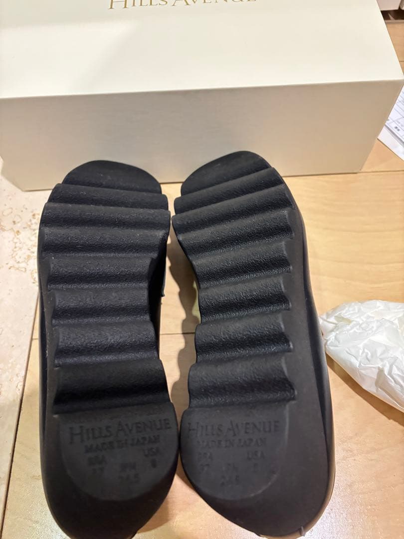 美品　ヒルズアベニュー　ミラナ　シューズ 24.5㎝ ブラック