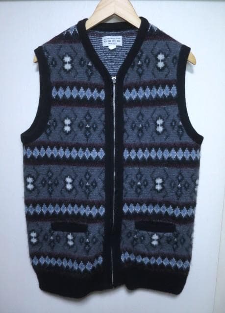 WEST RIDE スパイダー モヘヤ ウール ニット ベスト 40 L