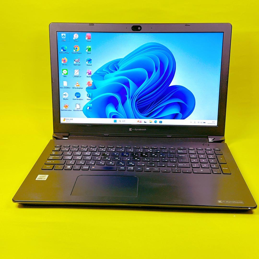 最上級‼️10世代i7⭐️爆速SSD windows11 ノートパソコン オフィス