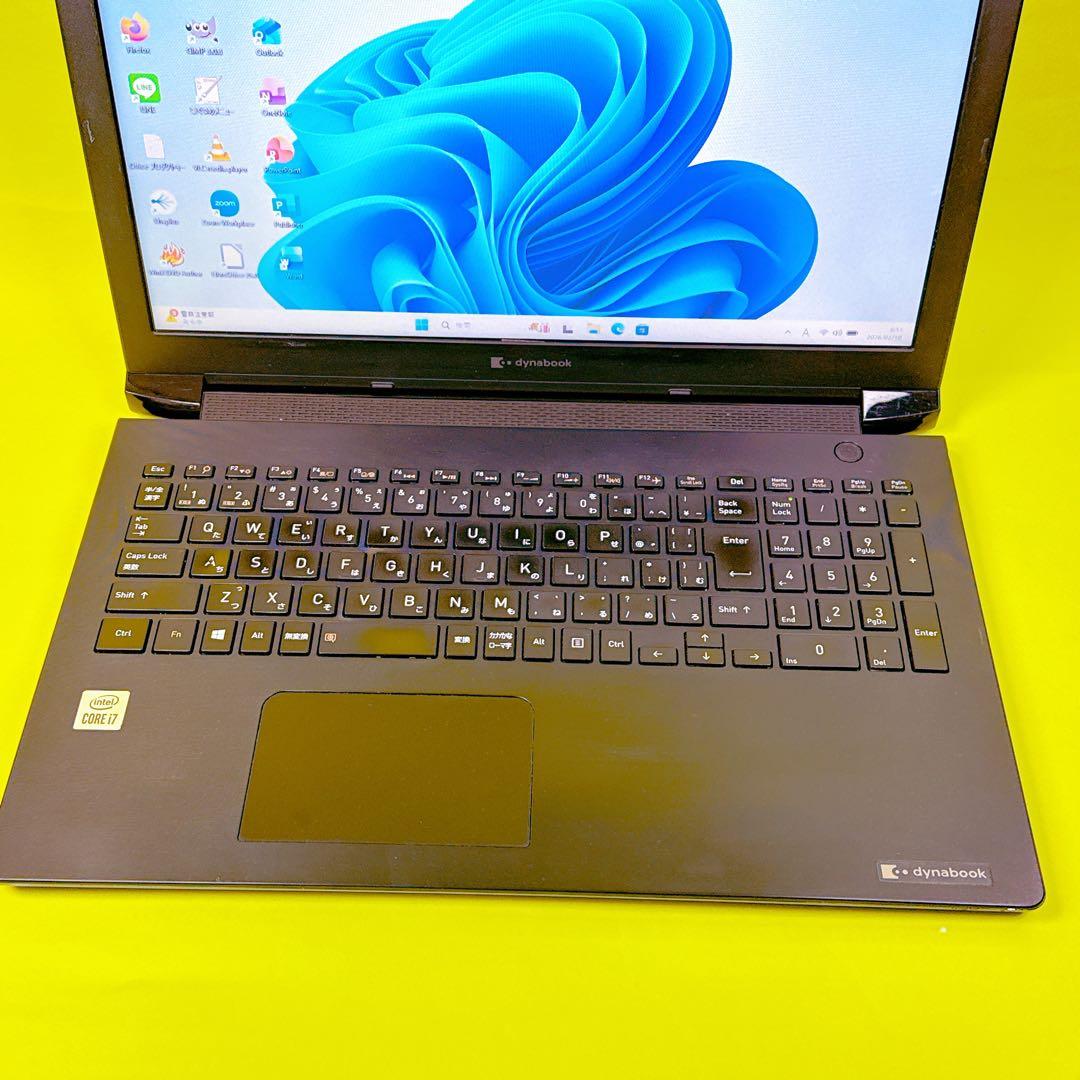 最上級‼️10世代i7⭐️爆速SSD windows11 ノートパソコン オフィス