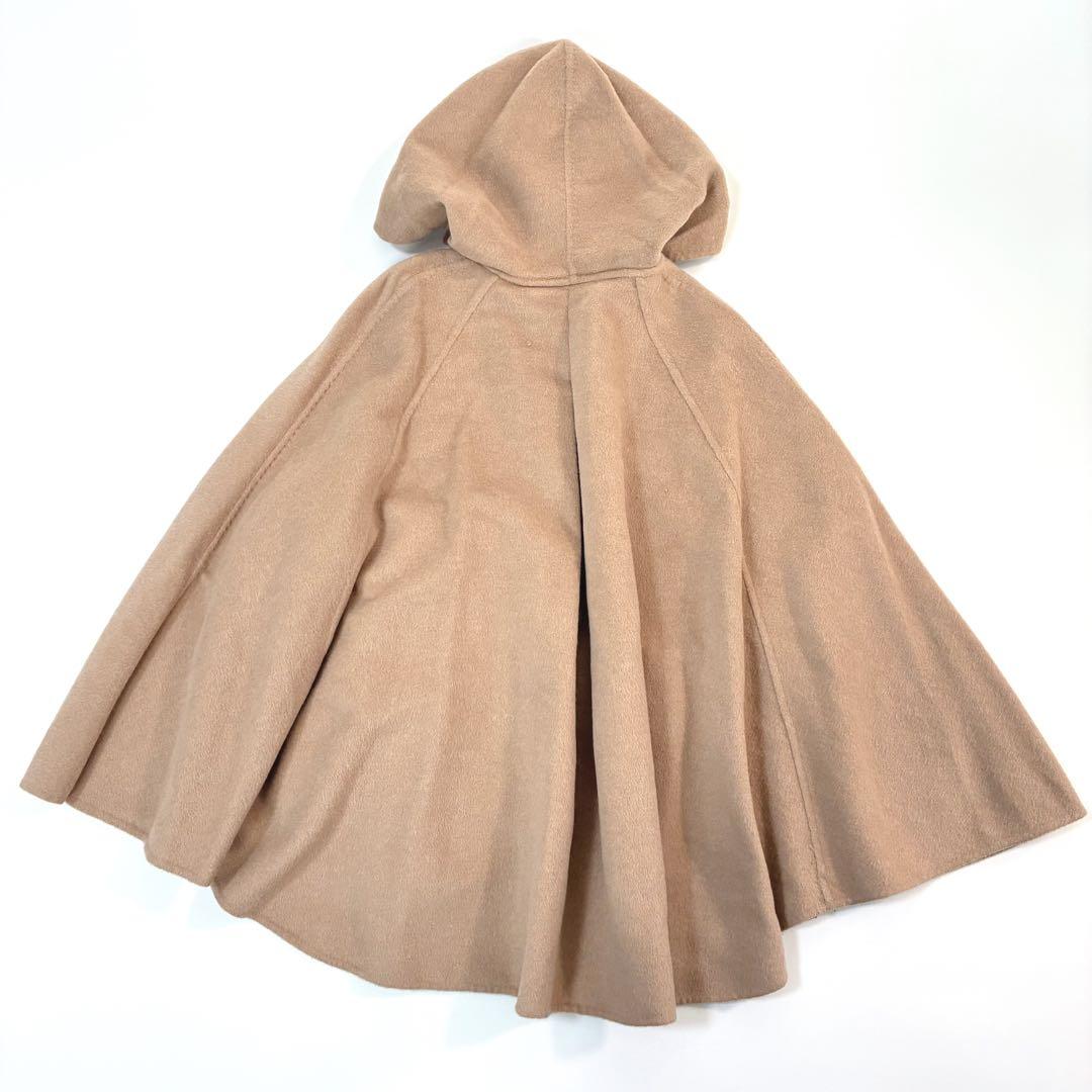 【美品】Ballsey アンゴラウールフーディポンチョ TOMORROWLAND