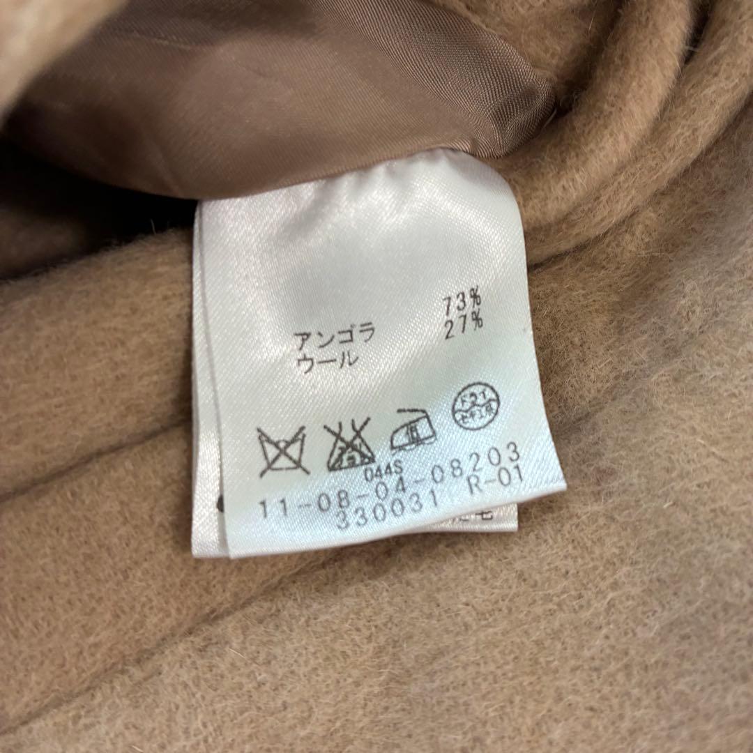 【美品】Ballsey アンゴラウールフーディポンチョ TOMORROWLAND