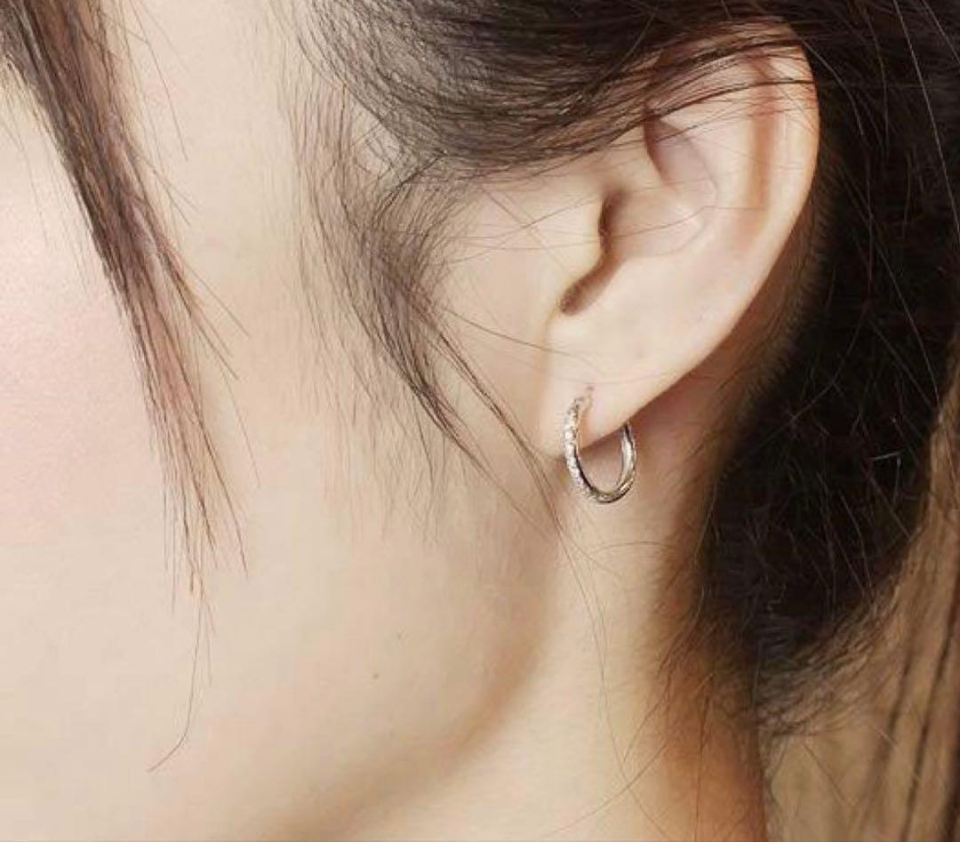 新品未着用　山田涼介さん私物着用　エクスポジションダイヤフープピアス