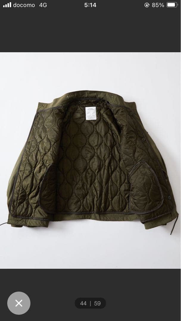 フリークスストア ショートモッズコート S