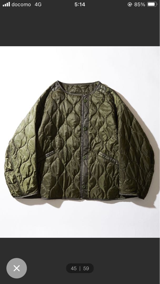 フリークスストア ショートモッズコート S