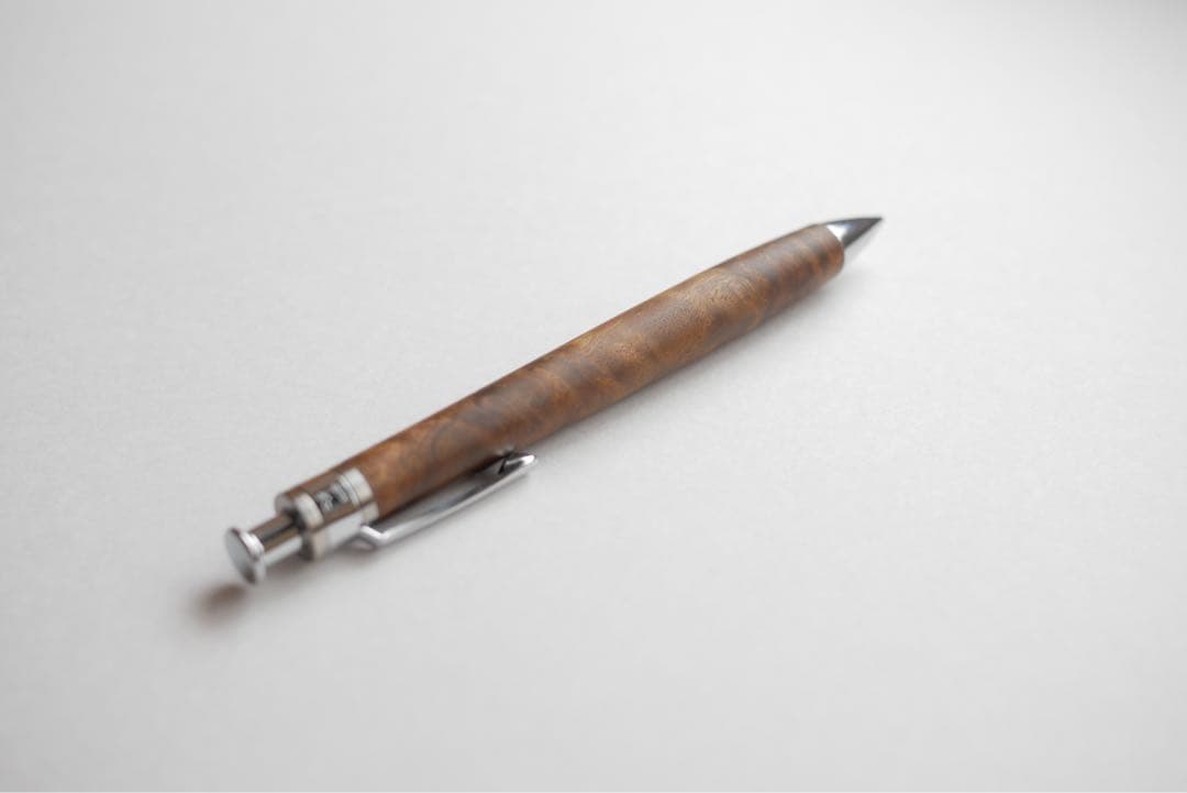 工房楔　マーブルウッド　シャープペンシル　0.5 箱付き