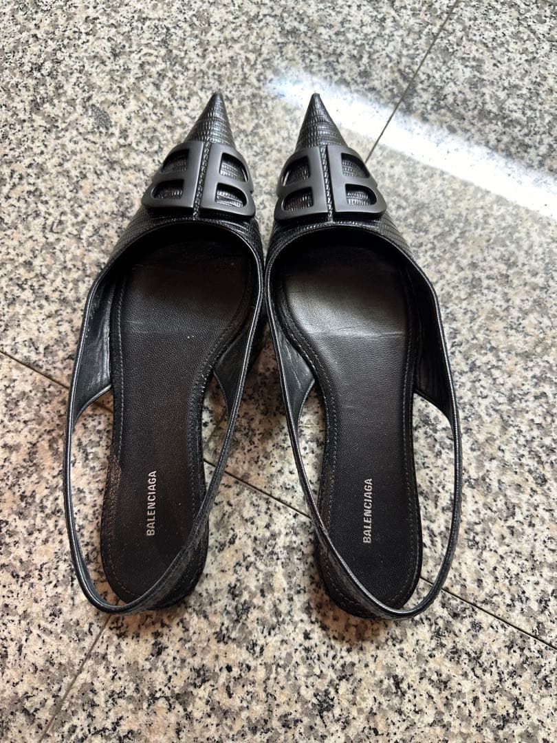 balenciaga バレンシアガ BB ロゴ フラットシューズ23.5cm