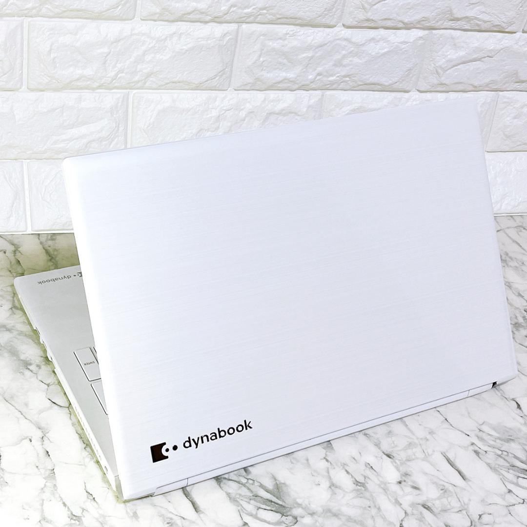 美品✨Windows11✨新品爆速SSD薄型ノートパソコン白✨カメラ・オフィス付