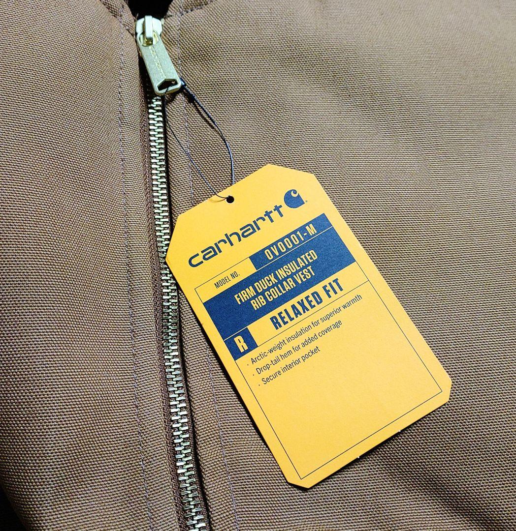 ✨❒Carhartt ブラウン ダックベスト【新品未使用】タグ付き