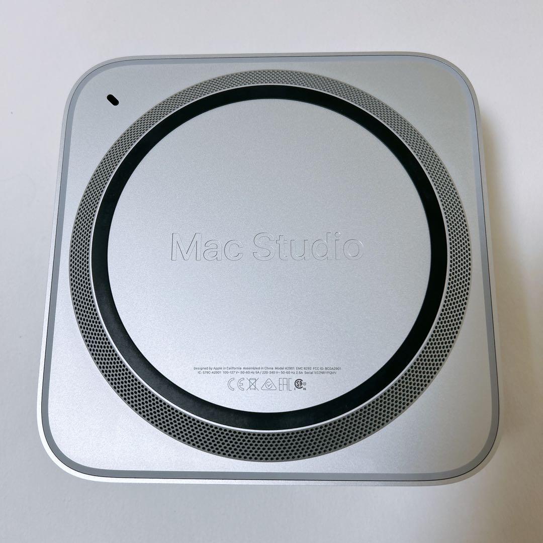 【極美品】MacStudio M2 Max （512GB・32GB）