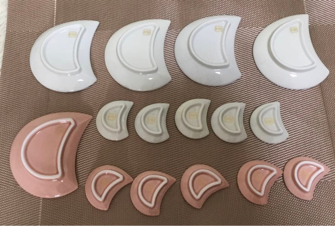 伝統工芸✨新品 有田焼 幸楽窯 梅花びら和食器 箸置き 豆皿 小皿 陶器