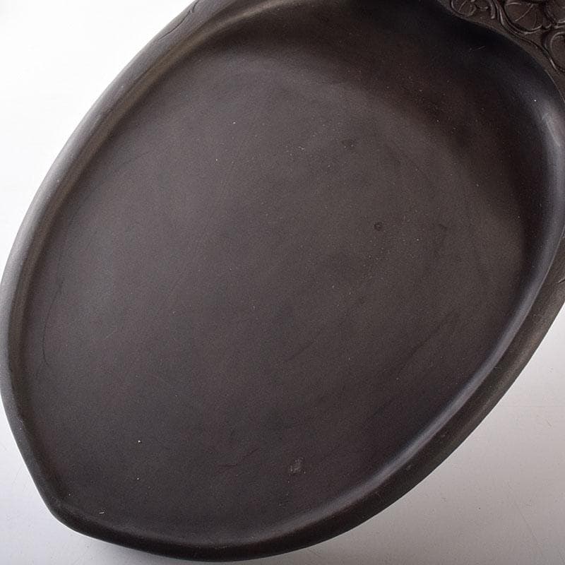 みむら　中国　書道具　花文　端渓硯　唐木箱　7694