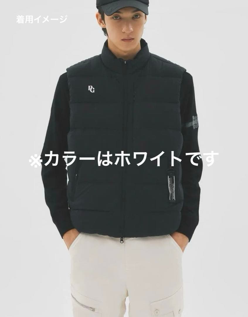 PEARLY GATES メンズ　グース　ダウン ベスト　パーリーゲイツ