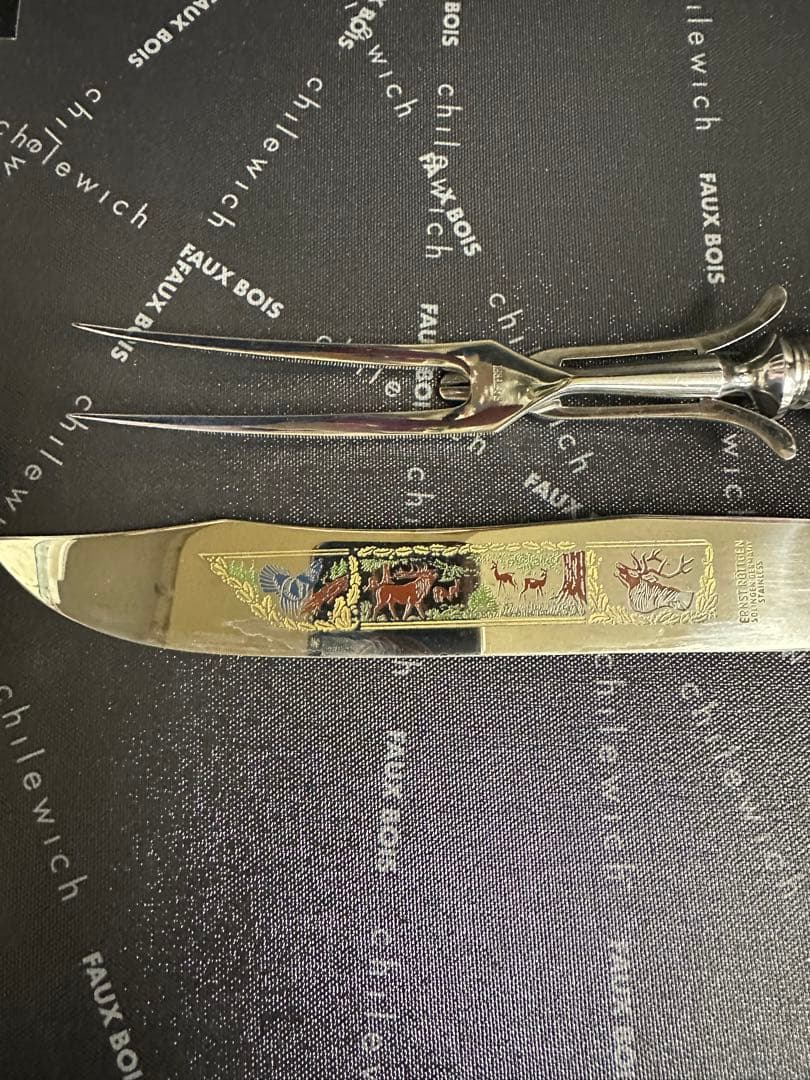 ゾーリンゲンカービングナイフ、フォーク