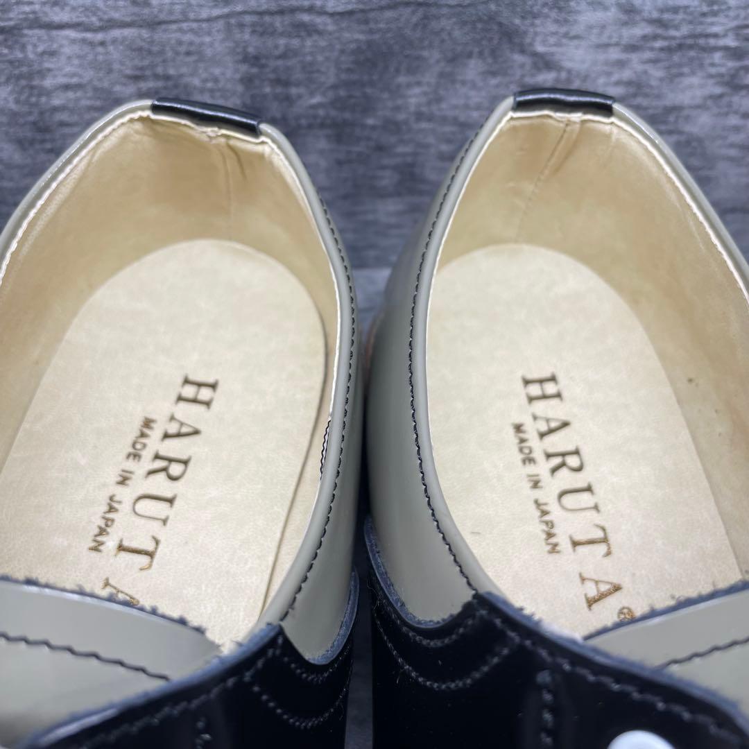 サドルシューズ25cm HARUTA トラディッショナルIVY