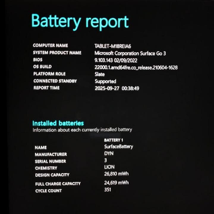 Surface Go3 4GB eMMC64GB 軽量