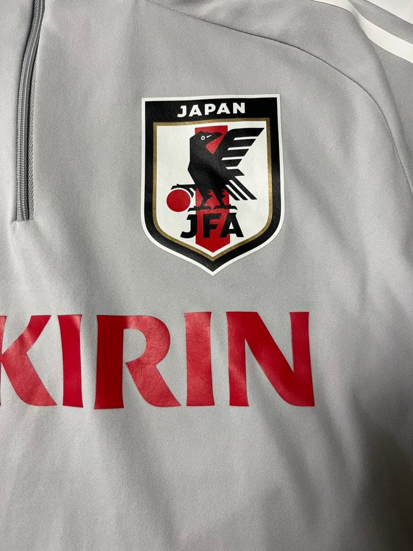 JFAアディダスサッカー日本代表tiro練習着トレーニング24キリンジャージ　L