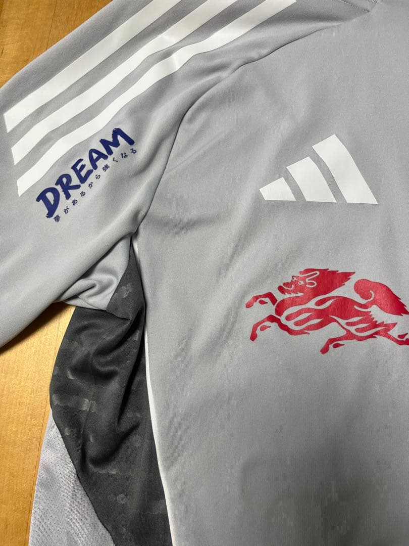 JFAアディダスサッカー日本代表tiro練習着トレーニング24キリンジャージ　L