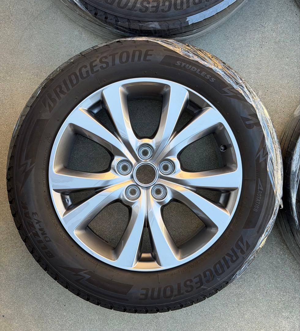 CX-30 純正18インチ4本スタッドレス 225/60R18 CX-8サイズ