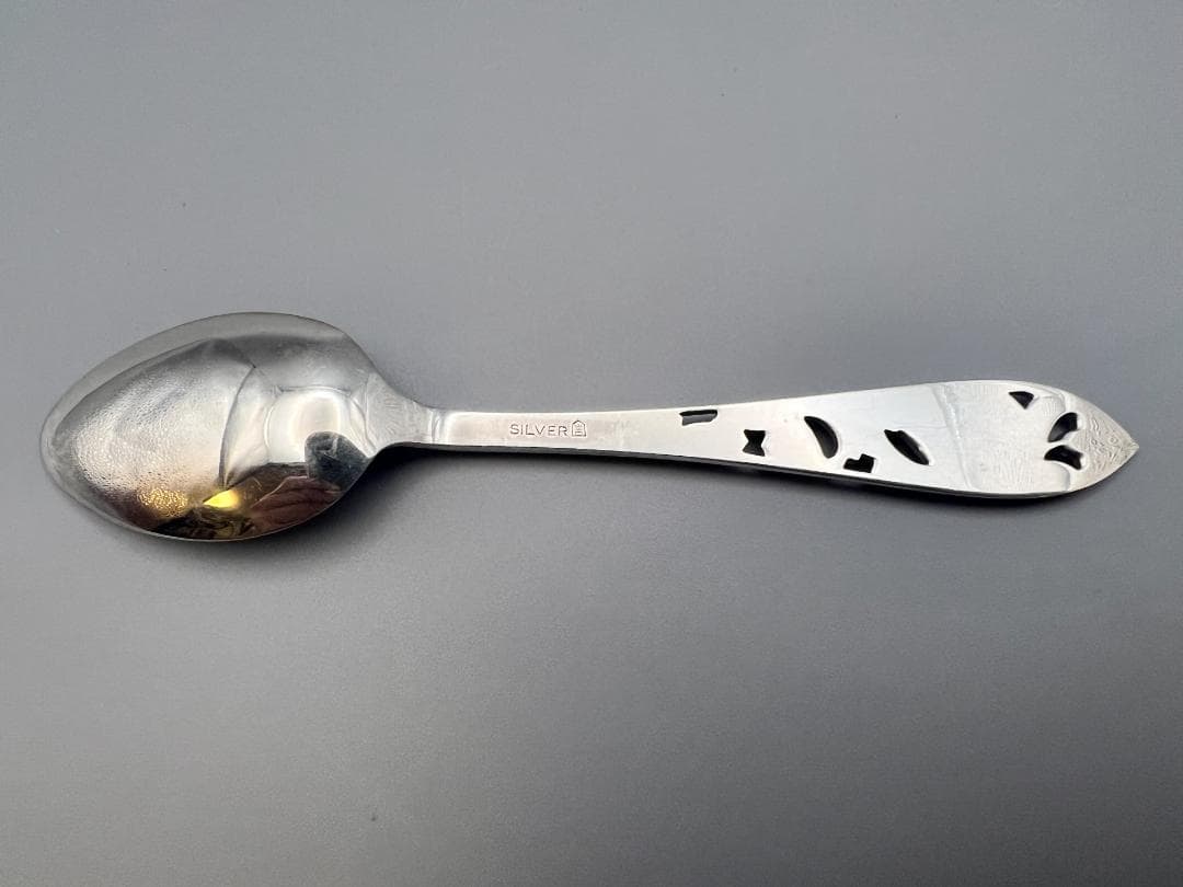 【海】SILVER　刻印　スプーン　6点セット　重量約104g　銀食器 銀細工