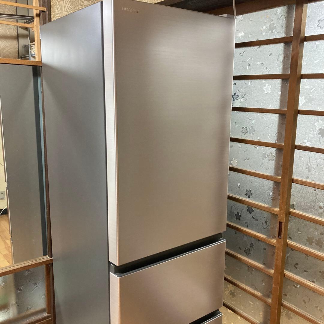 日立 3ドア冷凍冷蔵庫 315L 2022年製 中古 美品