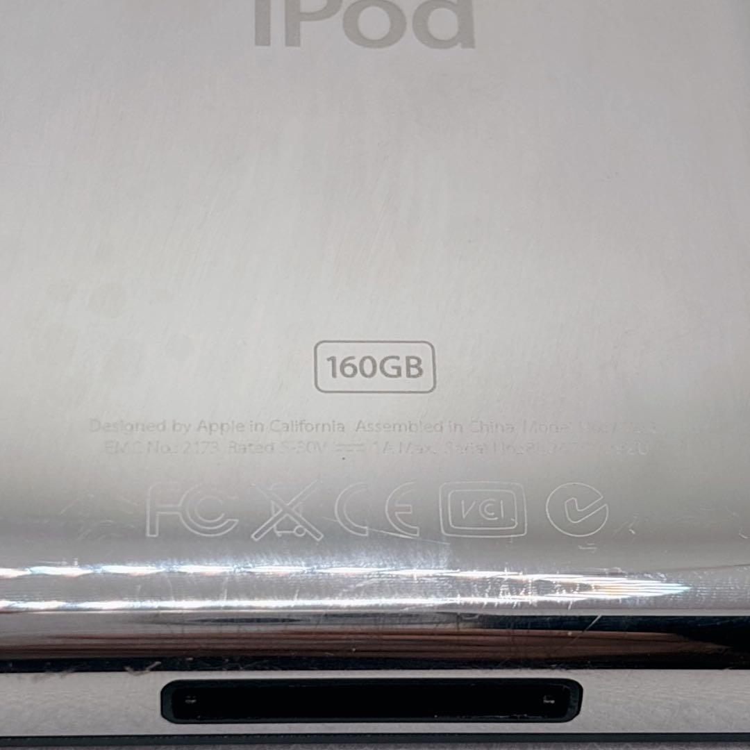 【良品】Apple iPod classic 160GB 黒 MC297J/A