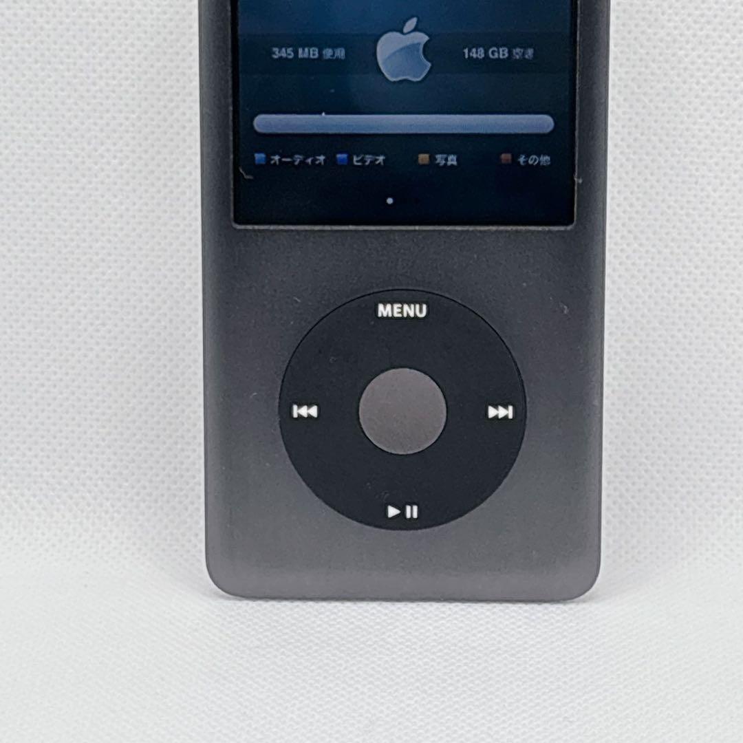【良品】Apple iPod classic 160GB 黒 MC297J/A