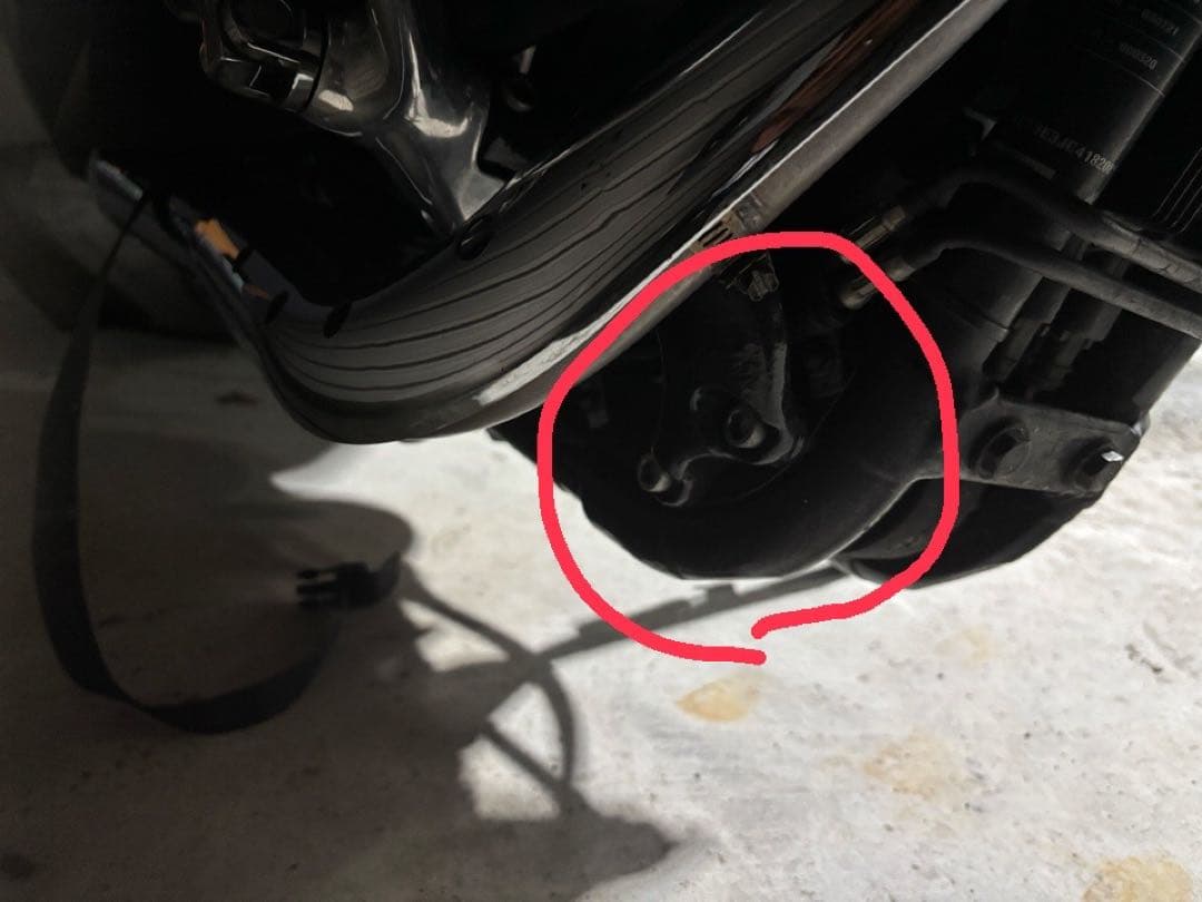 ハーレースポーツスター　バンキンクラッシュバー　エンジンガード　04〜15 中古