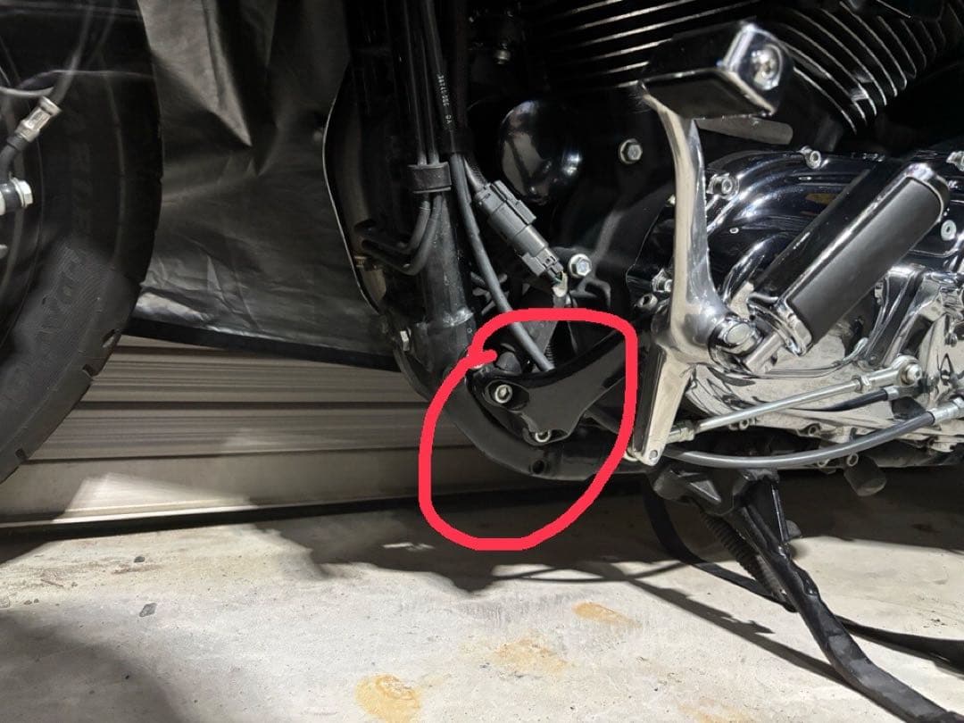 ハーレースポーツスター　バンキンクラッシュバー　エンジンガード　04〜15 中古