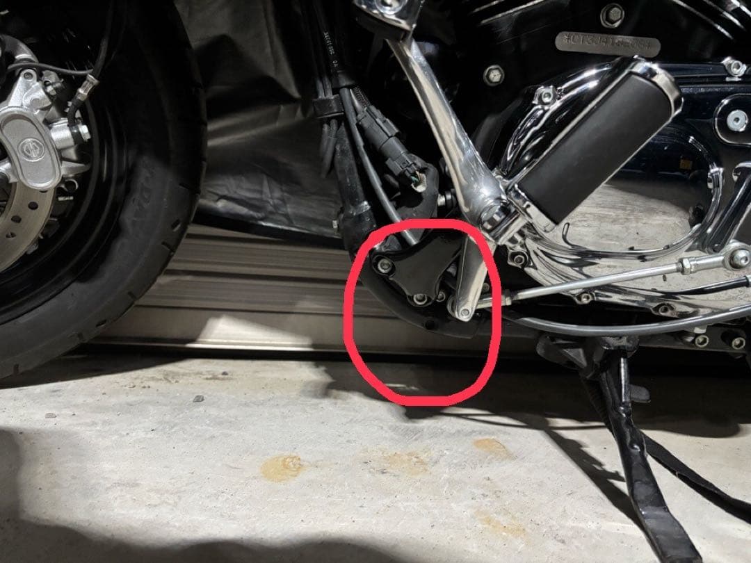 ハーレースポーツスター　バンキンクラッシュバー　エンジンガード　04〜15 中古