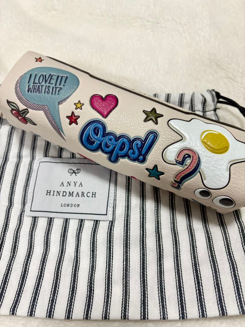 新品未使用アニヤハインドマーチANYA HINDMARCH神崎恵ペンケース筆箱