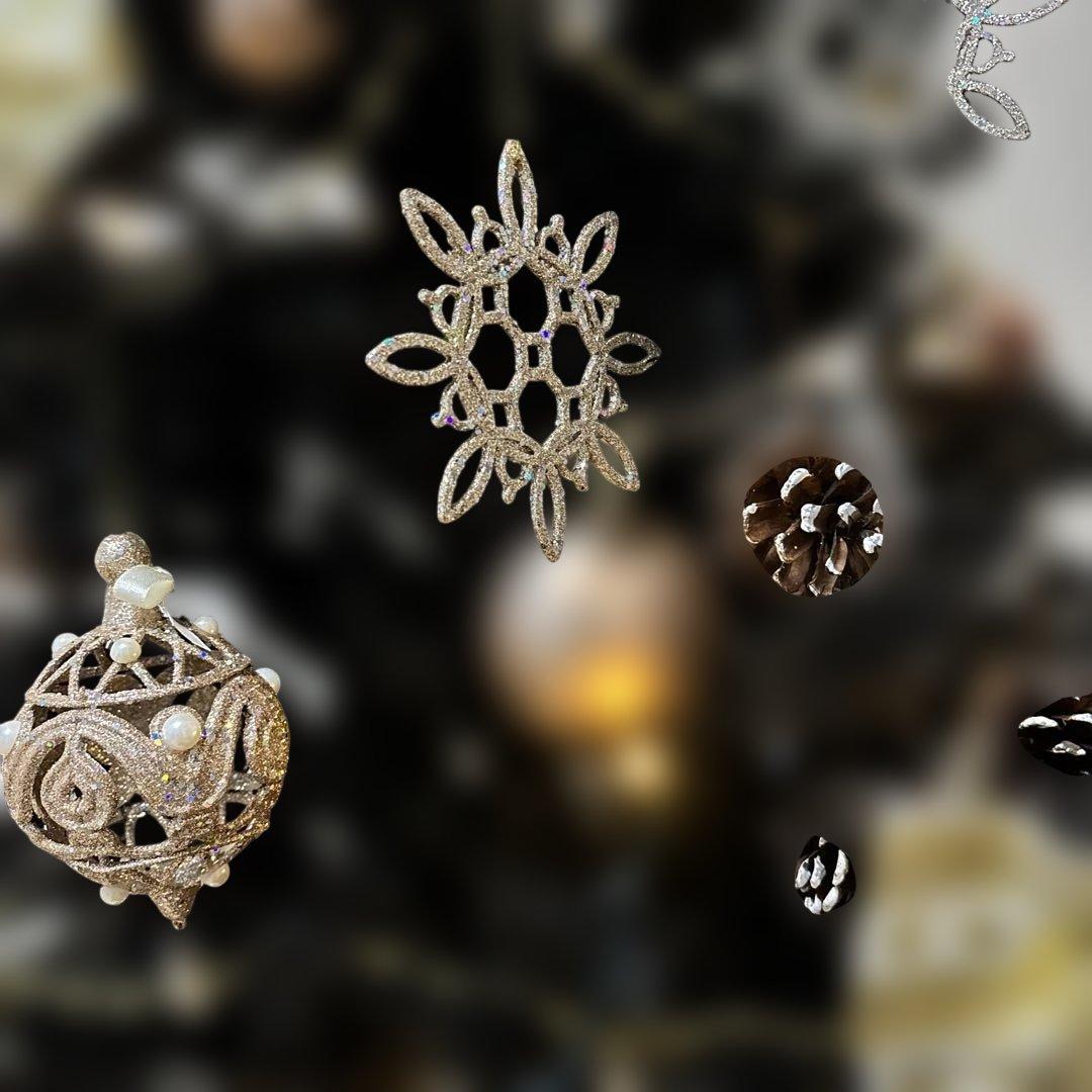 LED クリスマスツリー　150cm ゴールド　ブラック　ツリー