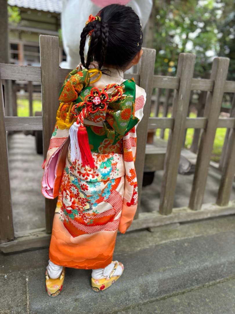 3歳　七五三　着物　セット