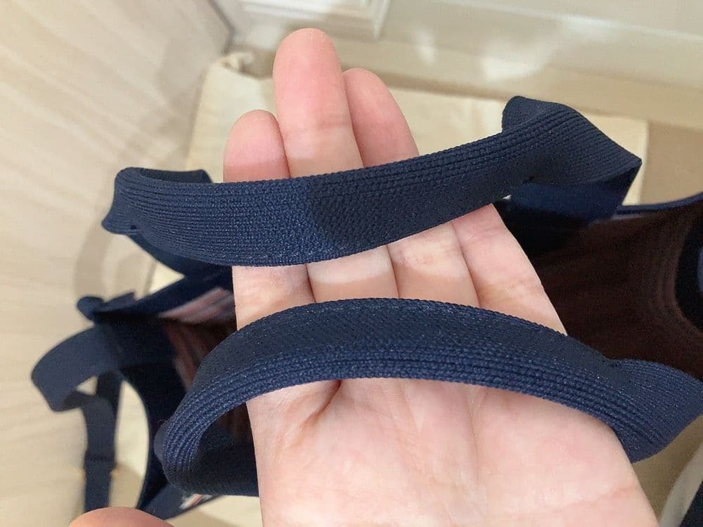 美品　MARNI マルニ　ジャガード　ボーダー　ハンドトートショルダーバッグ