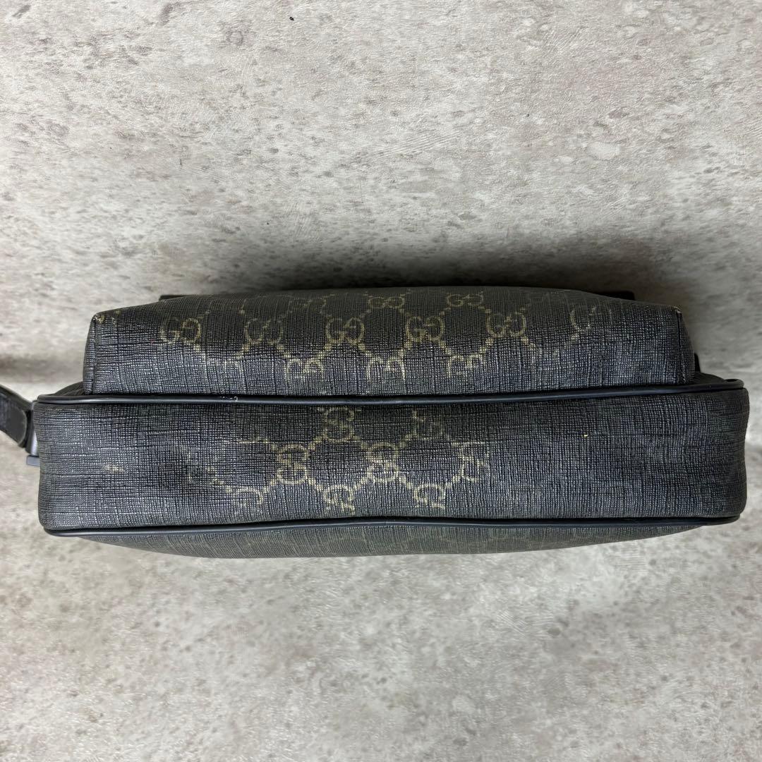 ✨格安✨ グッチ ハンドバッグ 小物入れ フラップ GGスプリーム 黒色