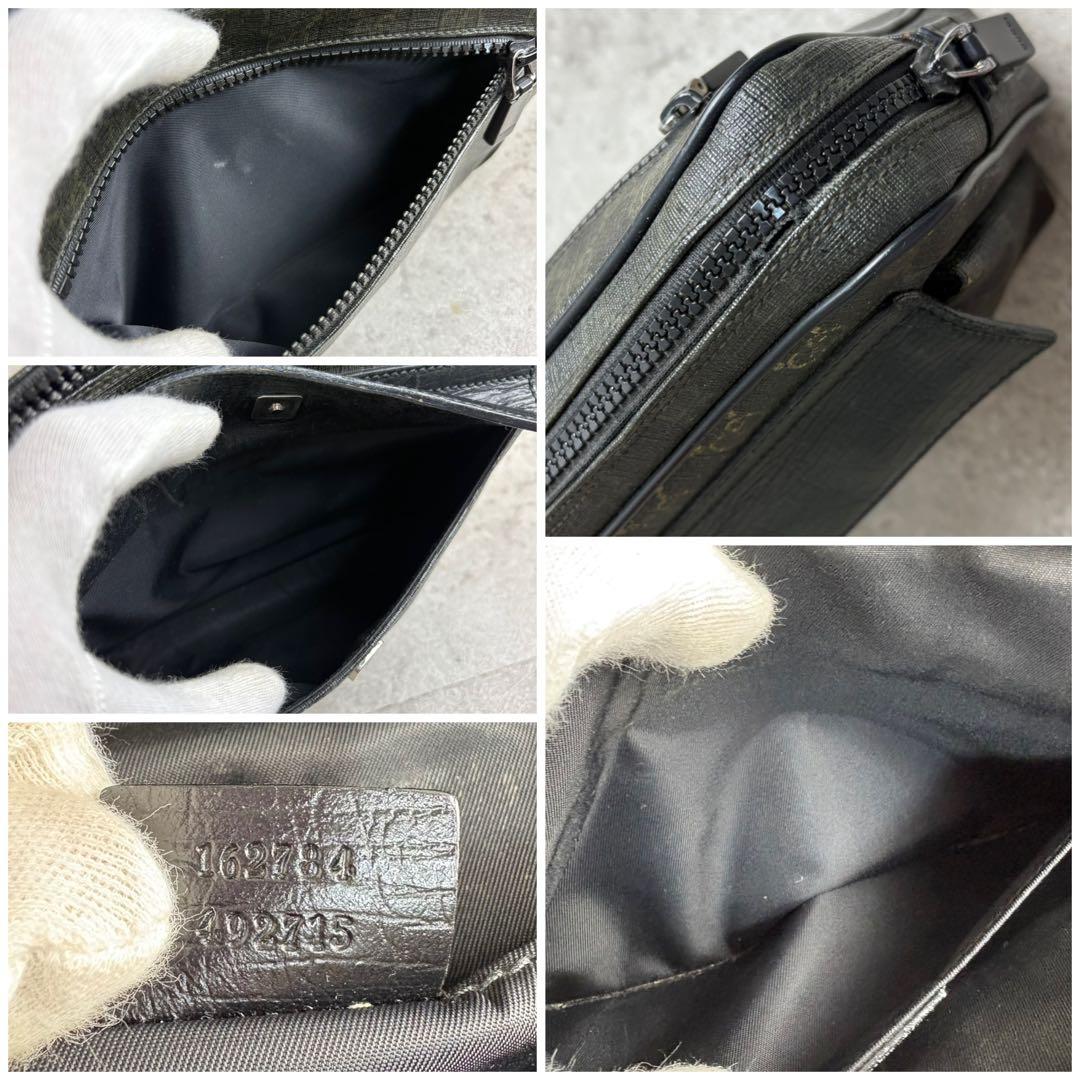 ✨格安✨ グッチ ハンドバッグ 小物入れ フラップ GGスプリーム 黒色