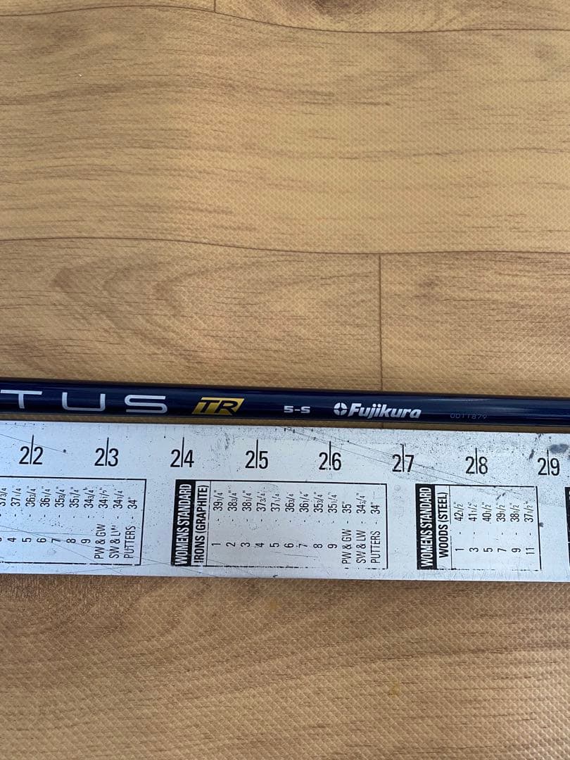 257 フジクラ　ベンタスブルーTR 5S キャロスリーブ付　ドライバー用