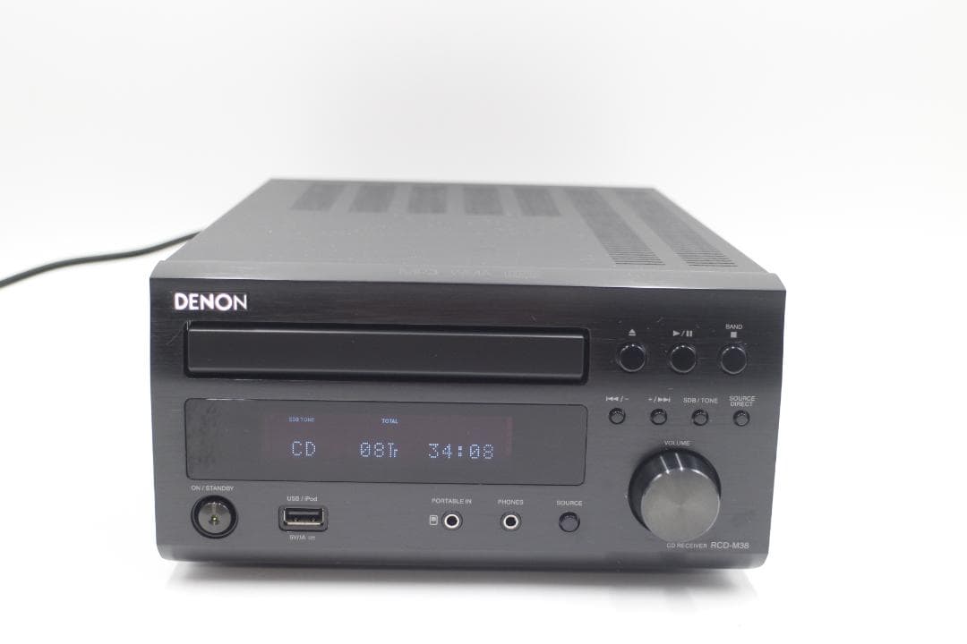2180-DENON ミニコンポ RCD-M38 ペアスピーカーSC-M37