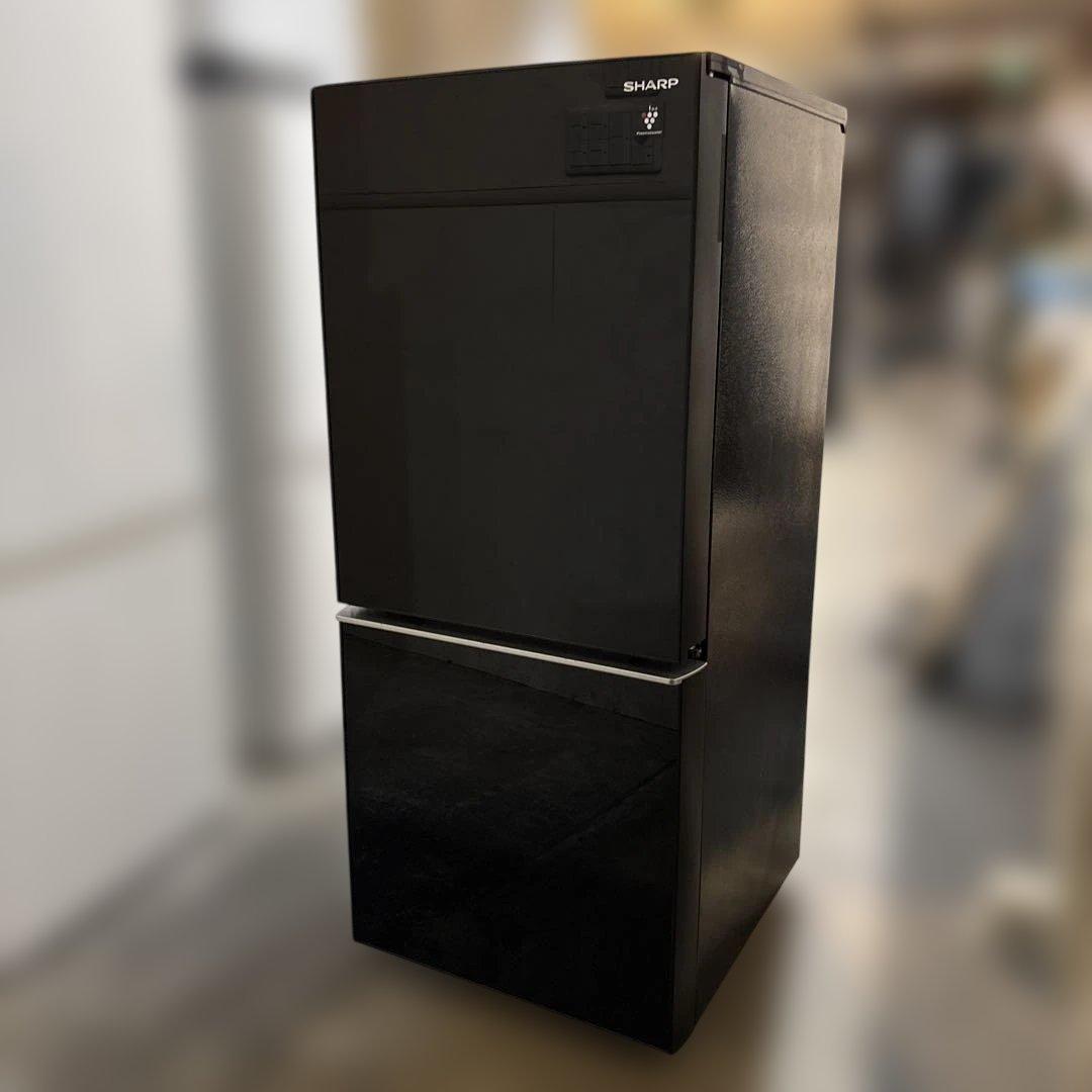 SHARP/冷蔵庫/2020年製/137L/SJ-GD14F-B/どっちもドア/