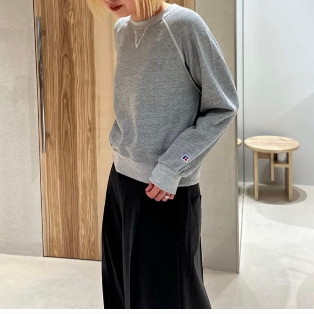 【別注】＜RUSSELL ATHLETIC＞クロップド スウェット